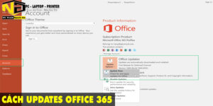 Hướng Dẫn Cập Nhật Office 365 Chi Tiết